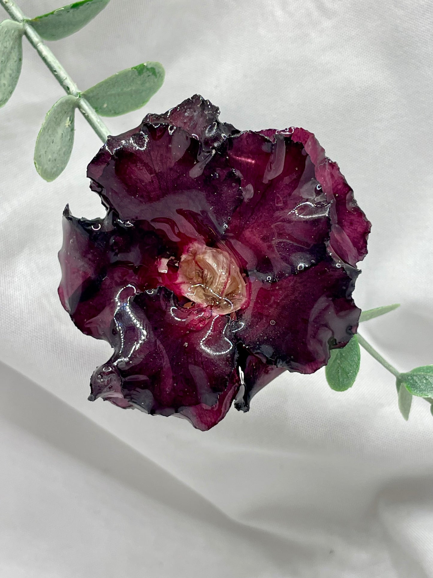 Hair Clip Desert Rose