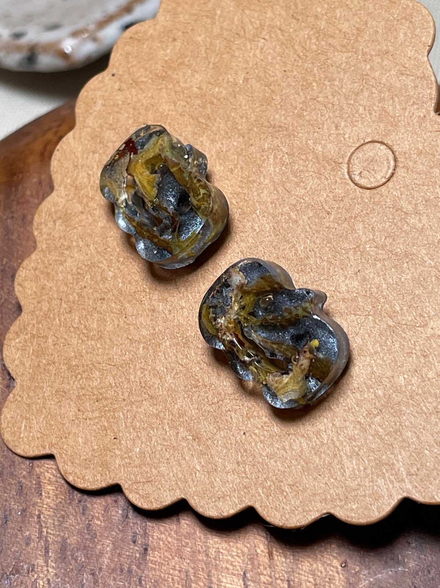 Pumpkin Studs Earrings