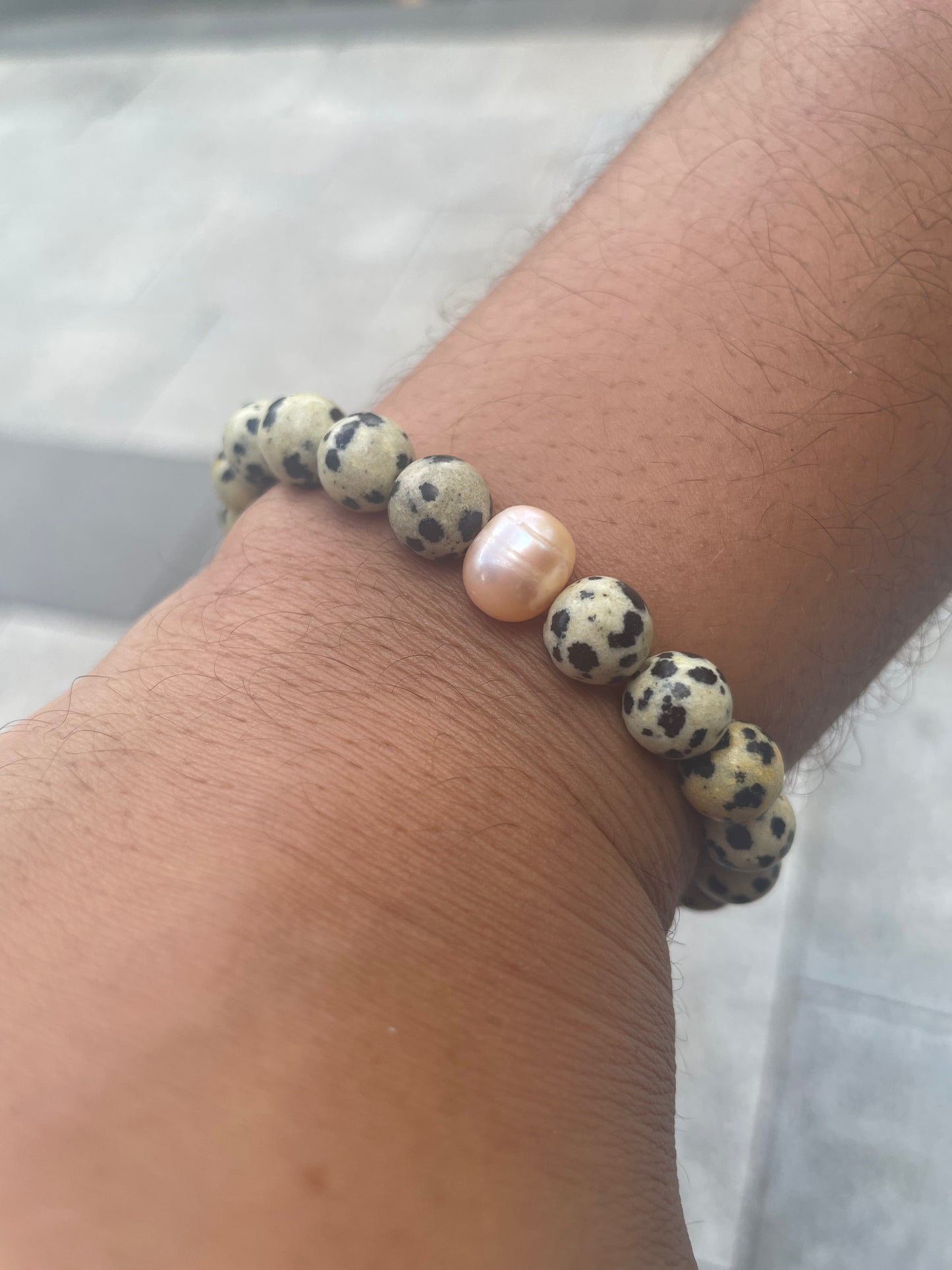 Pulsera difusora con cuarzo