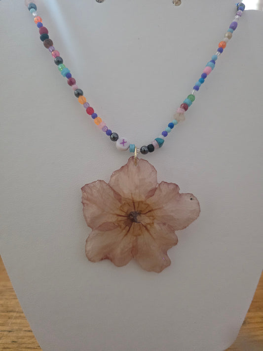 Desert Rose Colorfull Necklace