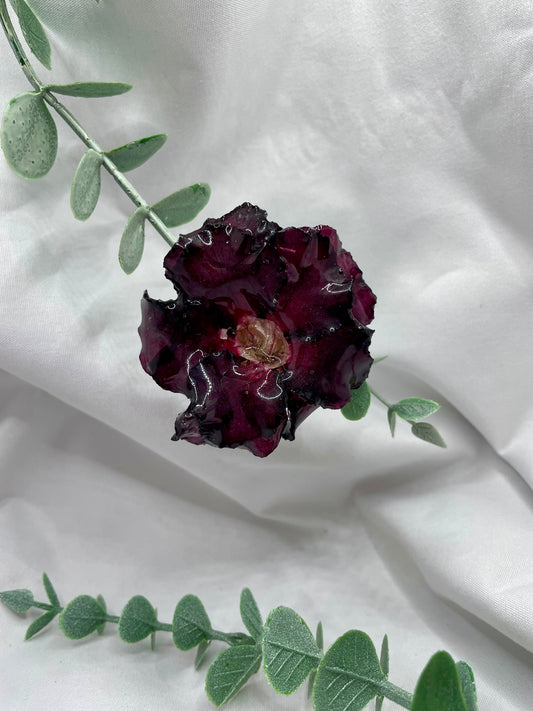 Hair Clip Desert Rose