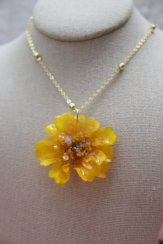 Dandelion Necklace