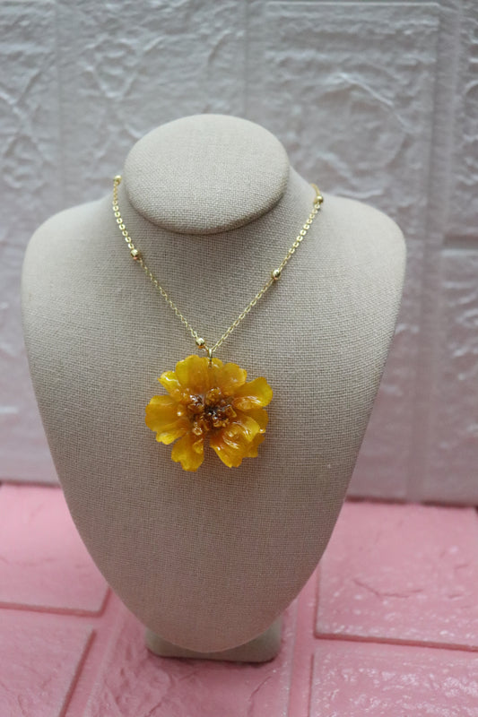 Dandelion Necklace