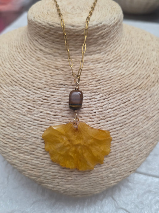 Flamboyán Amarillo Necklace