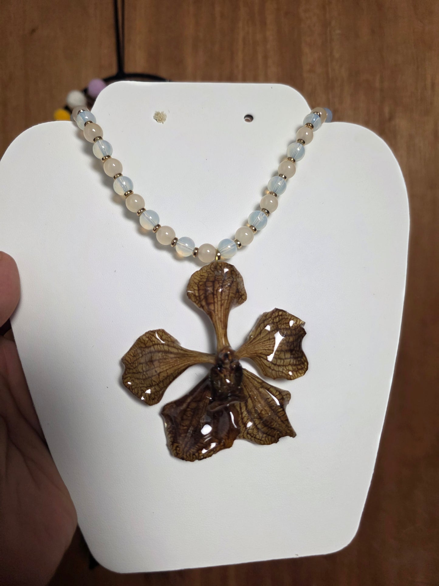 Orchid Brown Necklace