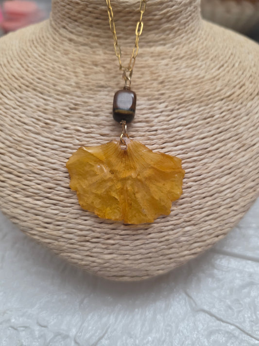 Flamboyán Amarillo Necklace