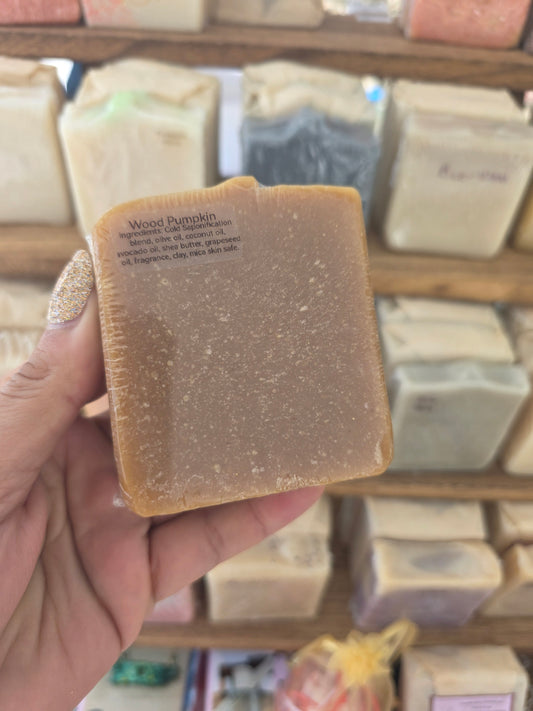 Jabón Artesanal- Wood Pumpkin
