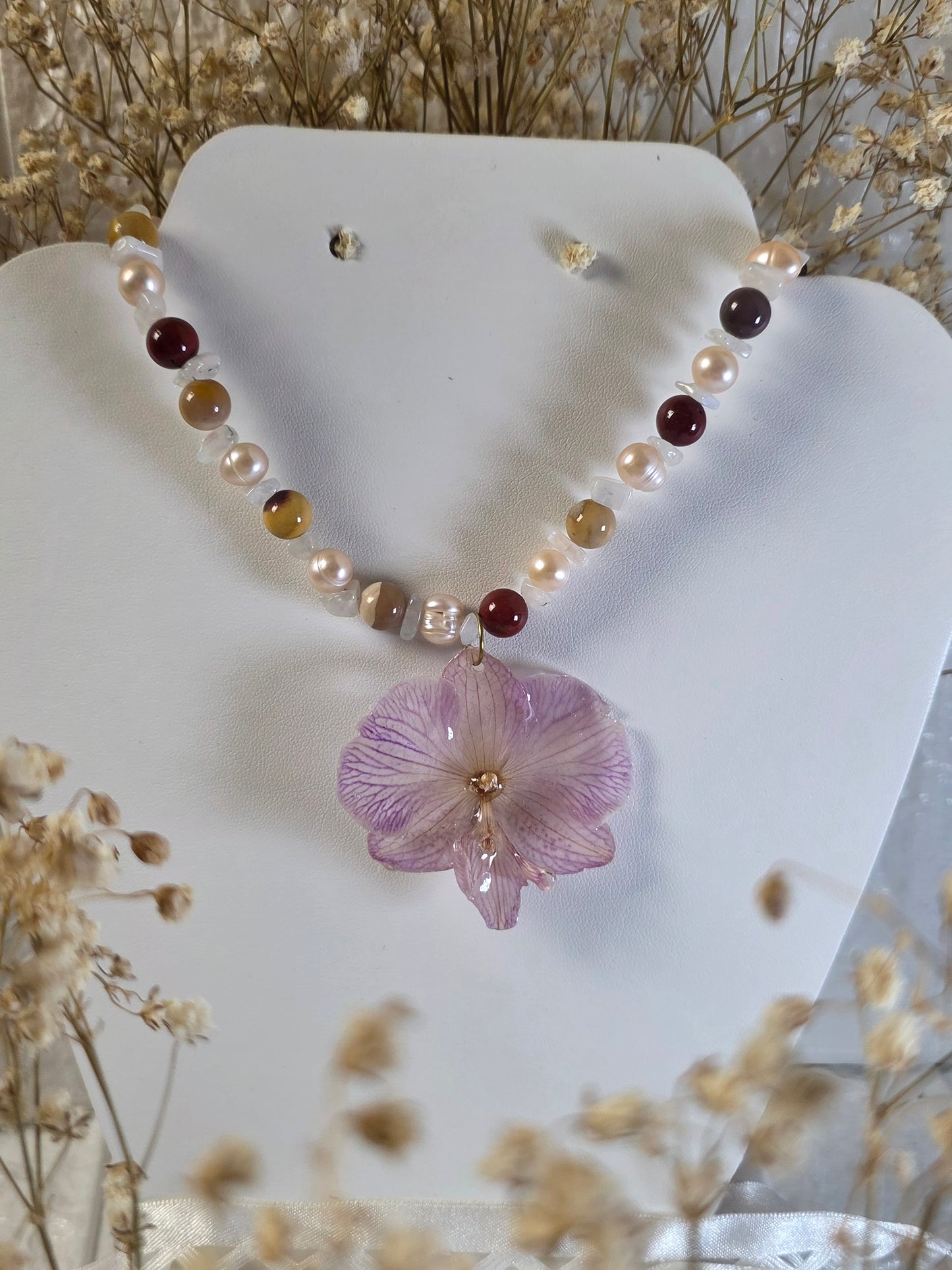 Orchid and Mookaite 🤍